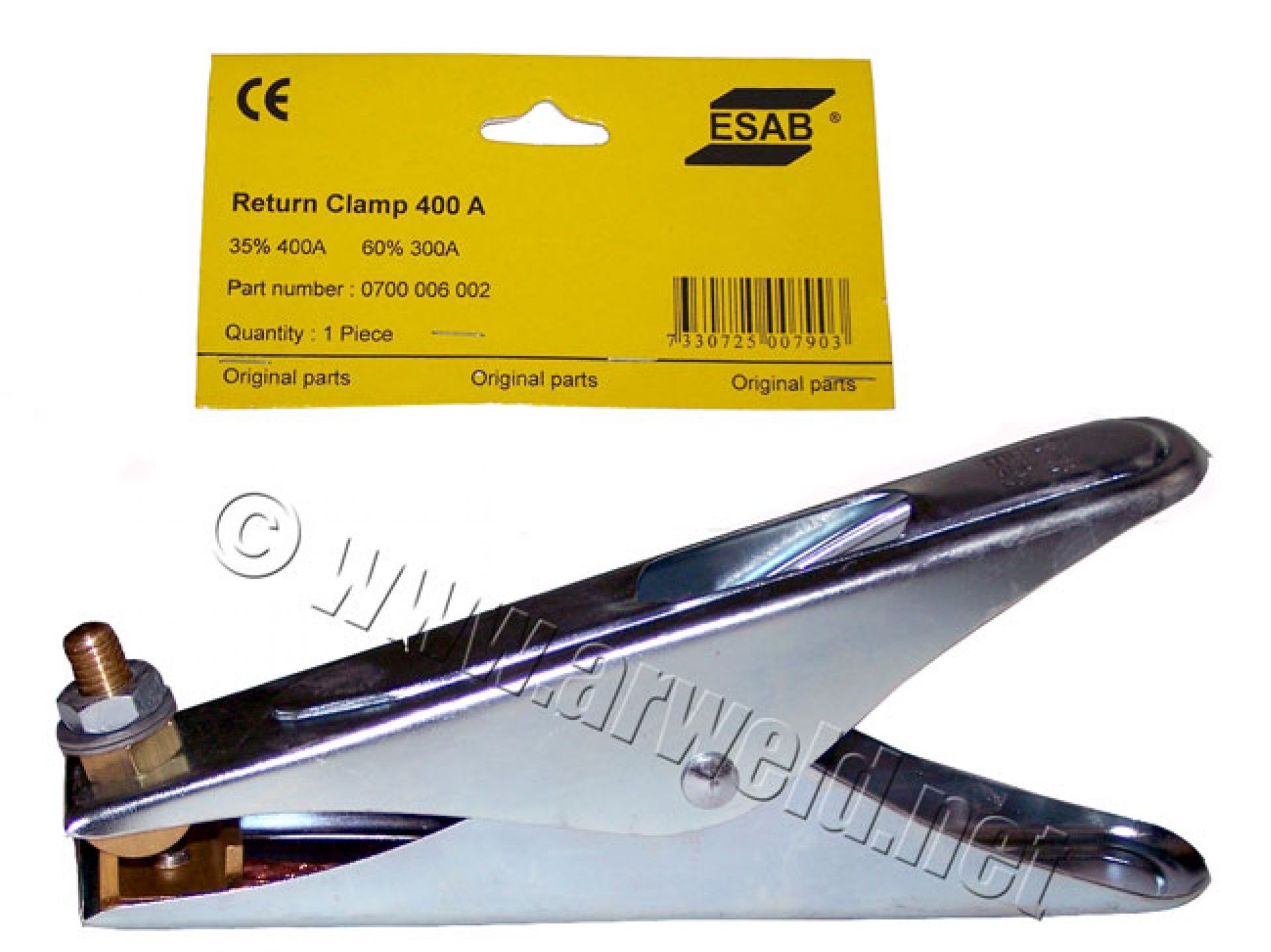 Zacisk masowy 400A Esab